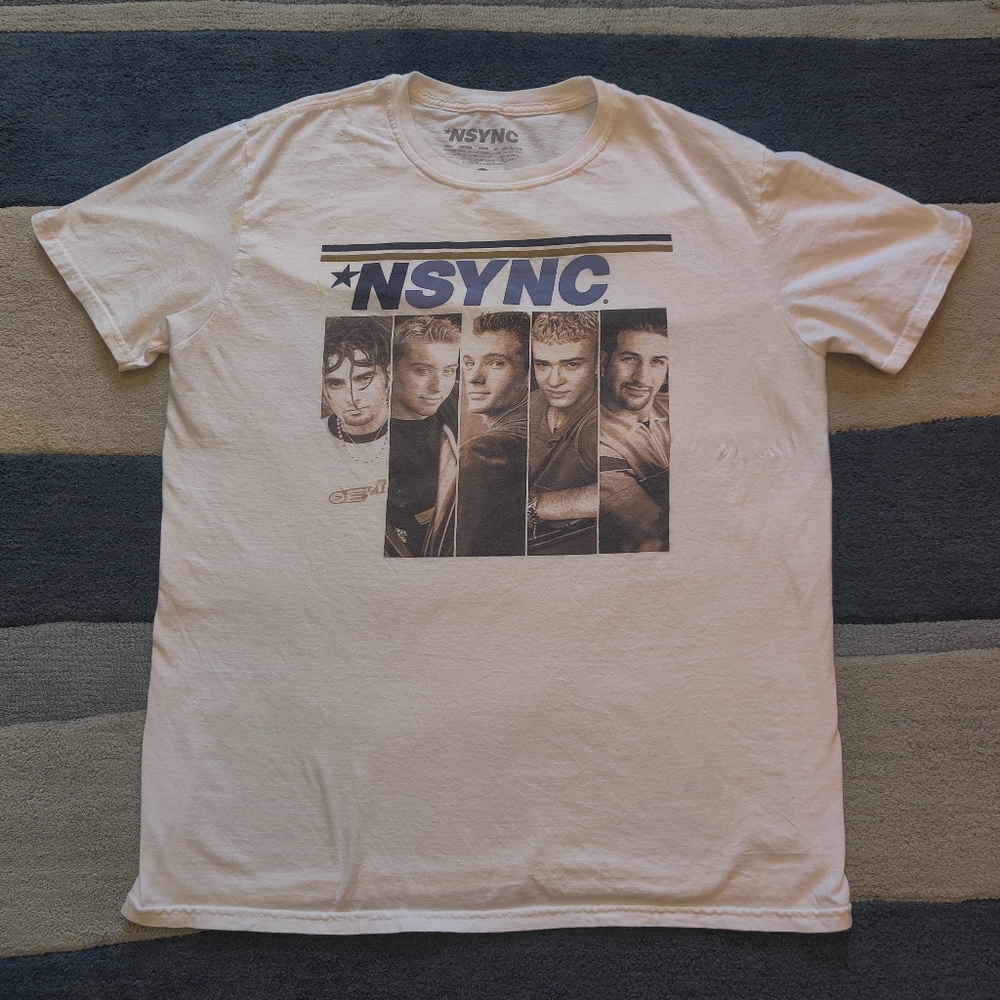 NSYNC T-shirt / Men's Large / Band Tee / Y2K